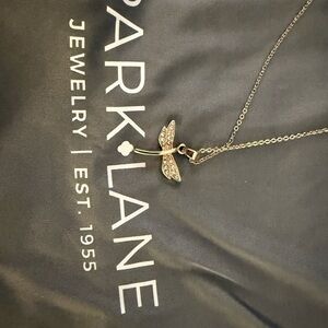 Park Lane Gold Dragonfly Necklace